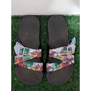 Chaco Chillos Slide Sandals Wome's Size 7